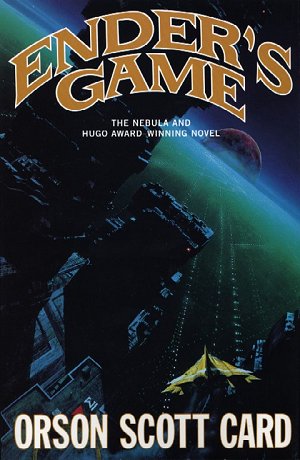 VINTAGE International Fleet LOGO malvagia Shirt-Ender 's Orson Scott Card Game 